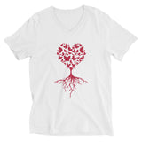 Untamed Creative Beings Unisex V-Neck T-Shirt