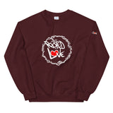 The Rooted in Love Show Unisex Sweatshirt (Light Print)