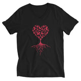 Untamed Creative Beings Unisex V-Neck T-Shirt