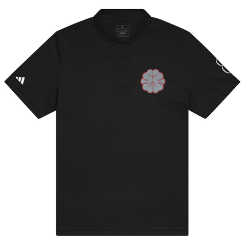 Maintaining Peace is War adidas sport polo