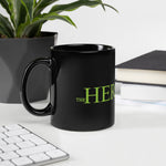 The HERshyt Show Black Glossy Mug