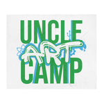 Uncle Art Camp Throw Blanket