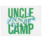 Uncle Art Camp Throw Blanket