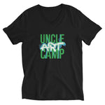 Uncle Art Camp Short Sleeve V-Neck T-Shirt