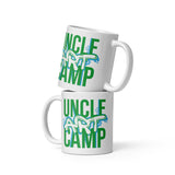 Uncle Art Camp White glossy mug