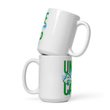 Uncle Art Camp White glossy mug