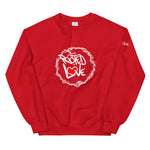 The Rooted in Love Show Unisex Sweatshirt (Light Print)